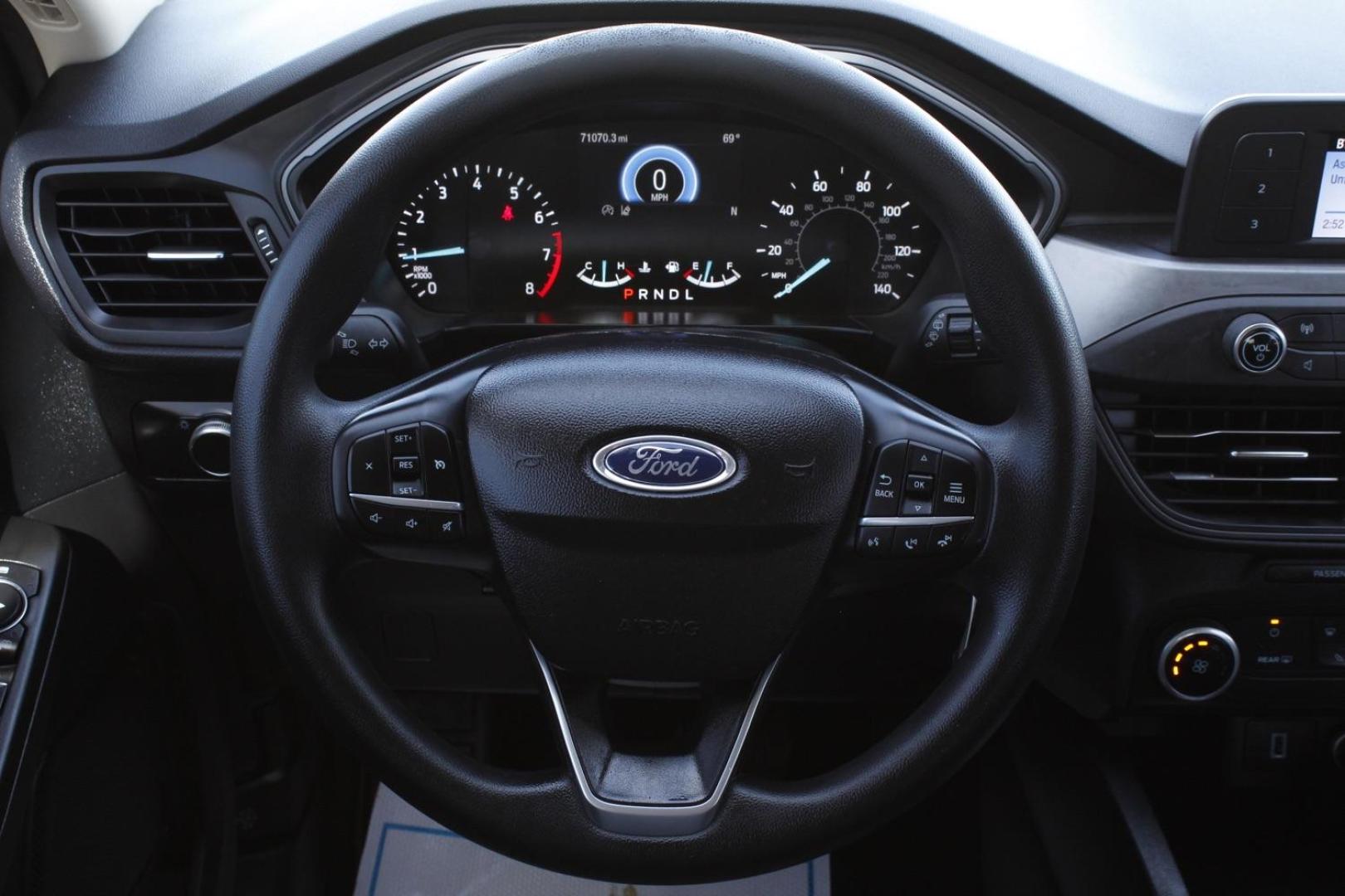 2020 GRAY Ford Escape S (1FMCU0F66LU) with an 1.5L L3 engine, 8-Speed Automatic transmission, located at 2401 E Main St., Grand Prairie, TX, 75050, (972) 262-4440, 32.748981, -96.969643 - Photo#18