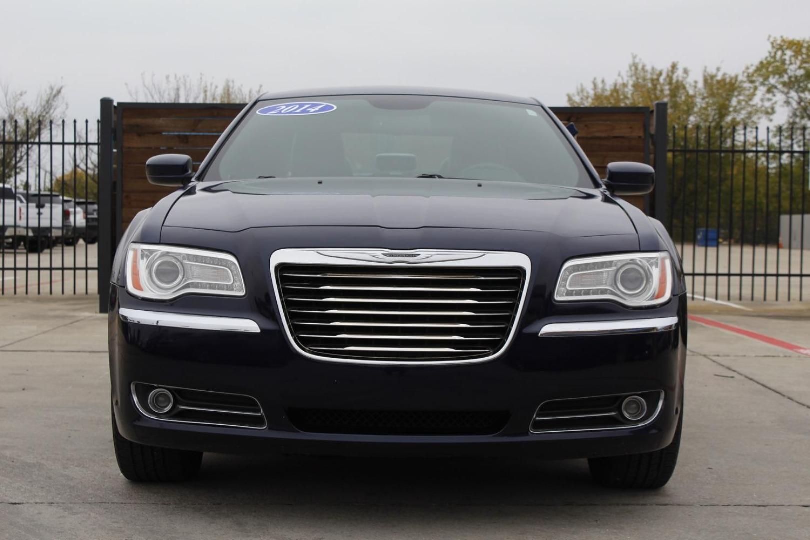 2014 BLUE Chrysler 300 AWD (2C3CCARG6EH) with an 3.6L V6 SOHC 24V engine, 8-Speed Automatic transmission, located at 2401 E Main St., Grand Prairie, TX, 75050, (972) 262-4440, 32.748981, -96.969643 - Photo#0