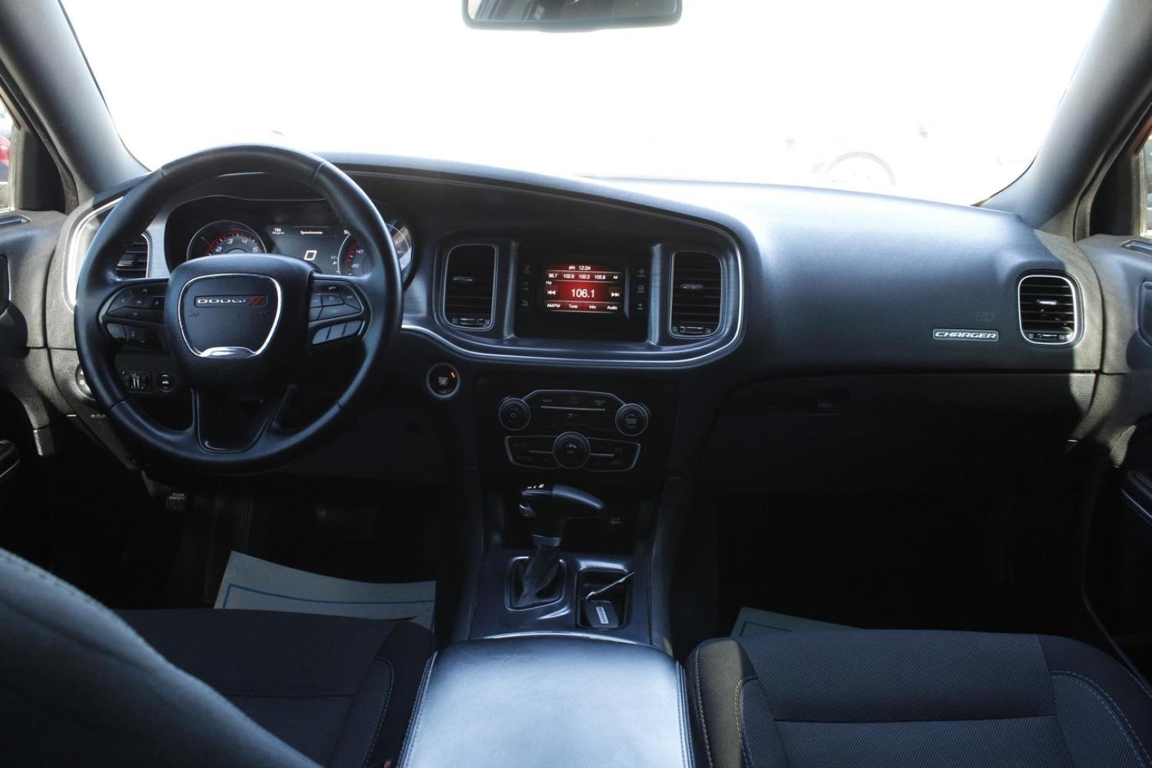 2017 red Dodge Charger SE (2C3CDXBG8HH) with an 3.6L V6 DOHC 24V engine, 8-Speed Automatic transmission, located at 2401 E Main St., Grand Prairie, TX, 75050, (972) 262-4440, 32.748981, -96.969643 - Photo#12