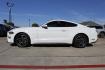 2018 WHITE Ford Mustang EcoBoost Coupe (1FA6P8TH1J5) with an 2.3L L4 DOHC 16V engine, located at 2401 E Main St., Grand Prairie, TX, 75050, (972) 262-4440, 32.748981, -96.969643 - Photo#2