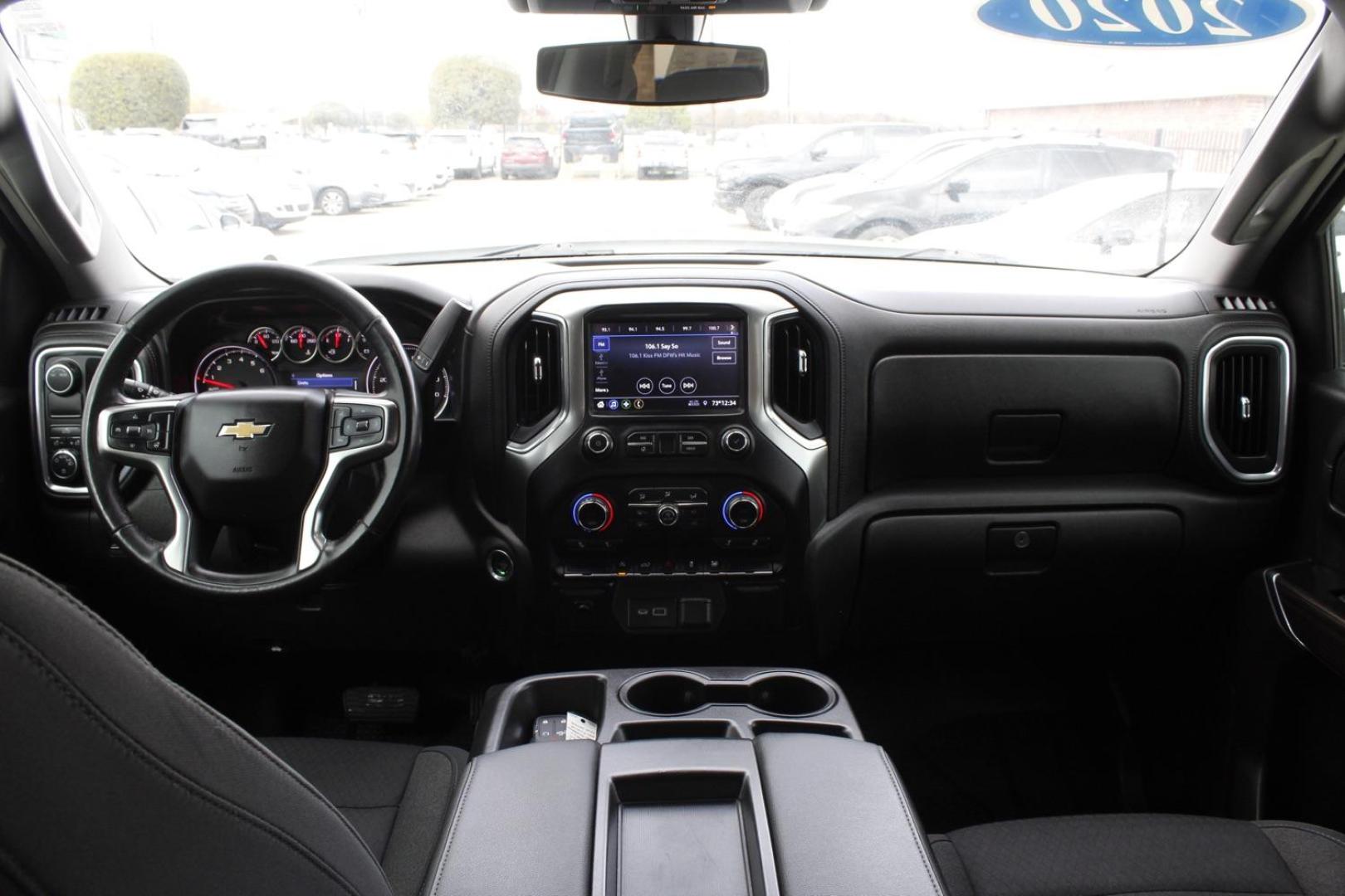 2020 WHITE Chevrolet Silverado 1500 LT Crew Cab 2WD (3GCPWCEK9LG) with an 2.7L L4 DOHC 16V TURBO engine, 6-Speed Automatic transmission, located at 2401 E Main St., Grand Prairie, TX, 75050, (972) 262-4440, 32.748981, -96.969643 - Photo#14