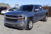 2016 GRAY Chevrolet Silverado 1500 LT Crew Cab 2WD (3GCPCREC5GG) with an 5.3L V8 OHV 16V engine, 6-Speed Automatic transmission, located at 2401 E Main St., Grand Prairie, TX, 75050, (972) 262-4440, 32.748981, -96.969643 - Photo#1