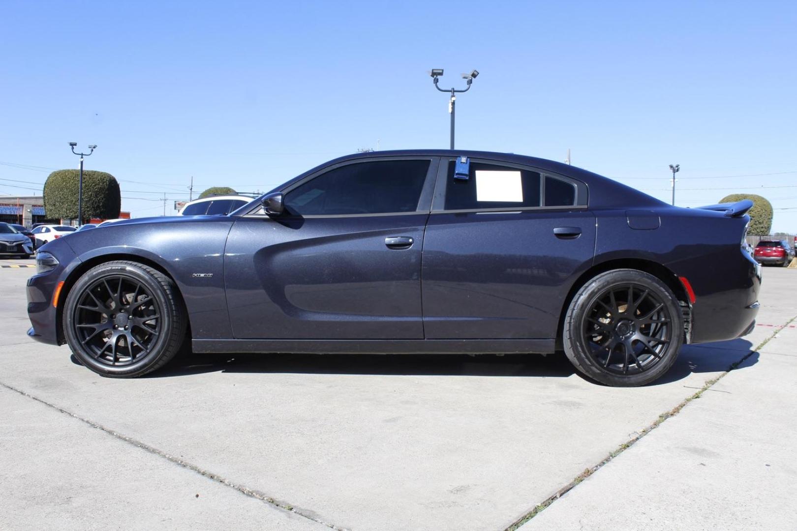 2016 BLUE Dodge Charger R/T (2C3CDXCT8GH) with an 5.7L V8 OHV 16V engine, 8-Speed Automatic transmission, located at 2401 E Main St., Grand Prairie, TX, 75050, (972) 262-4440, 32.748981, -96.969643 - Photo#3