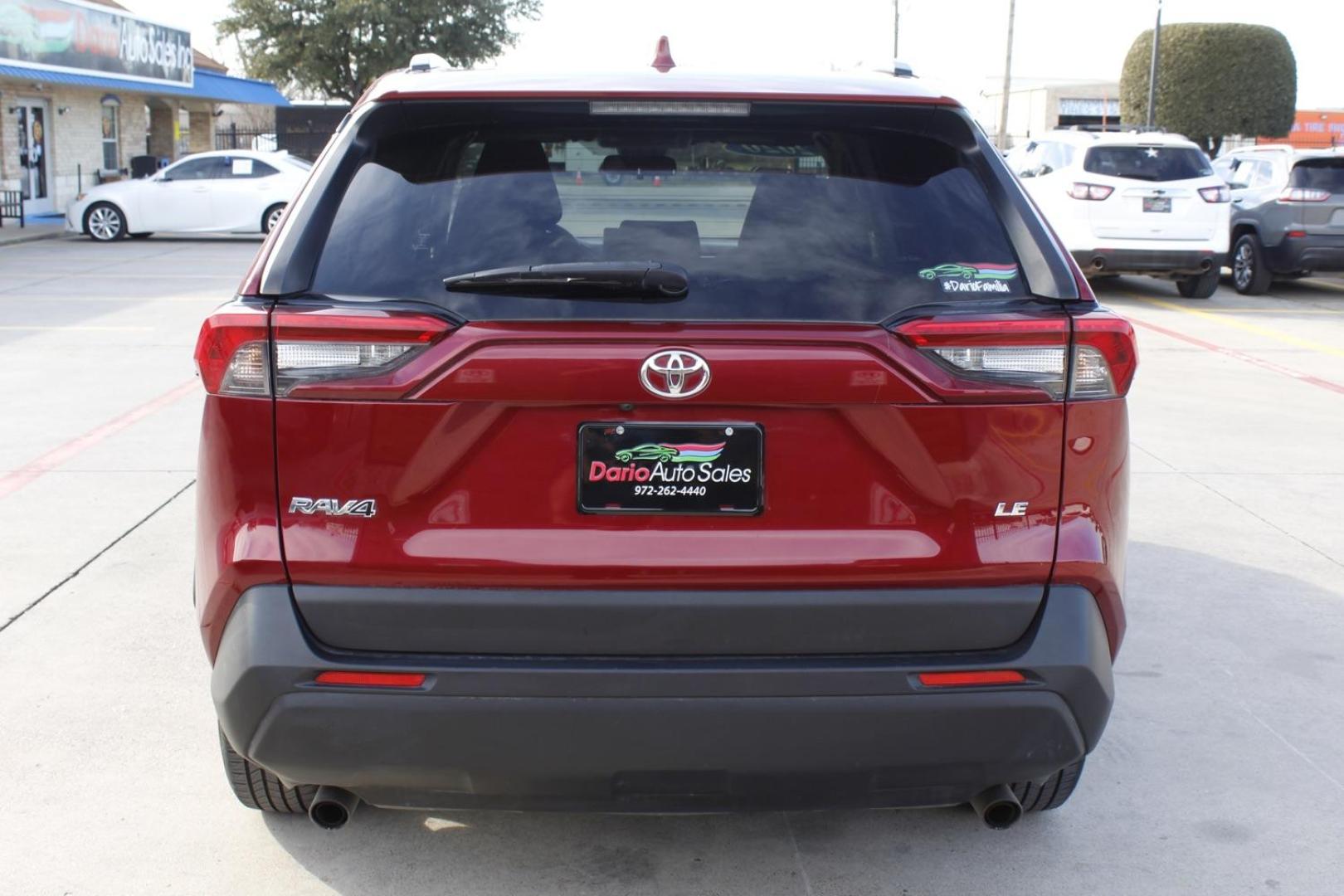 2020 RED Toyota RAV4 - (JTMH1RFV8LD) , located at 2401 E Main St., Grand Prairie, TX, 75050, (972) 262-4440, 32.748981, -96.969643 - Photo#5