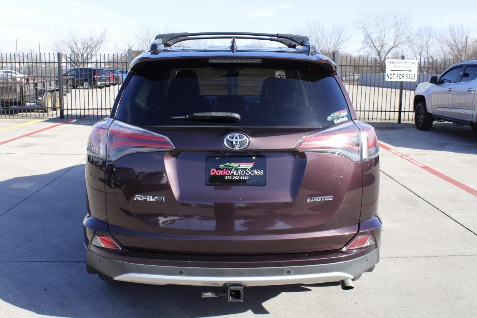 2016 Purple Toyota Rav4 Limited LIMITED (2T3YFREVXGW) with an 2.5L engine, located at 2401 E Main St., Grand Prairie, TX, 75050, (972) 262-4440, 32.748981, -96.969643 - Photo#5