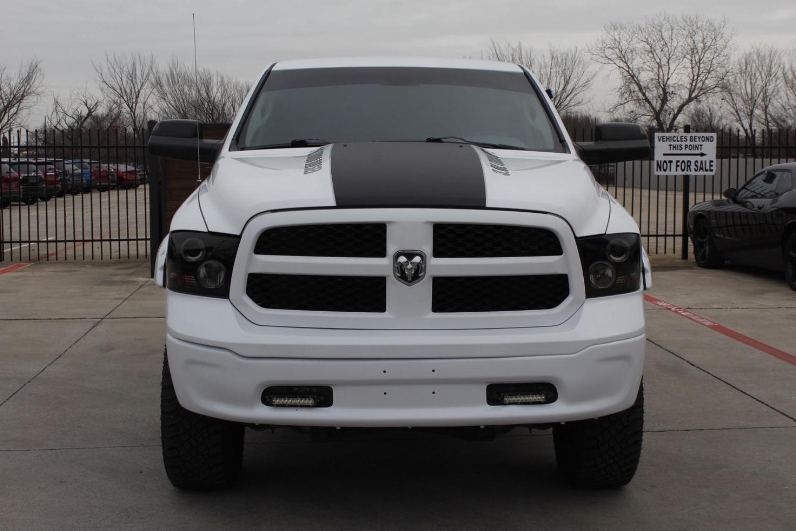 2014 WHITE RAM 1500 Tradesman Quad Cab 4WD (1C6RR7FM7ES) with an 3.0L V6 DIESEL engine, 8-Speed Automatic transmission, located at 2401 E Main St., Grand Prairie, TX, 75050, (972) 262-4440, 32.748981, -96.969643 - Photo#0