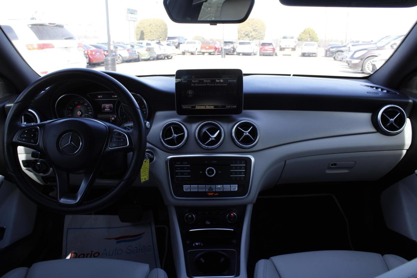 2017 BLUE Mercedes-Benz CLA-Class CLA250 (WDDSJ4EB2HN) with an 2.0L L4 DOHC 16V engine, 7-Speed Automatic transmission, located at 2401 E Main St., Grand Prairie, TX, 75050, (972) 262-4440, 32.748981, -96.969643 - Photo#13