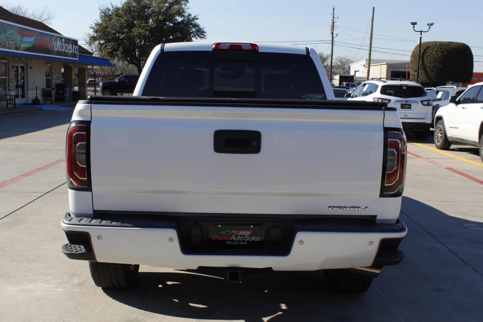 2017 White GMC Sierra 1500 Denali (3GTP1PEC4HG) with an 5.3L engine, located at 2401 E Main St., Grand Prairie, TX, 75050, (972) 262-4440, 32.748981, -96.969643 - Photo#6