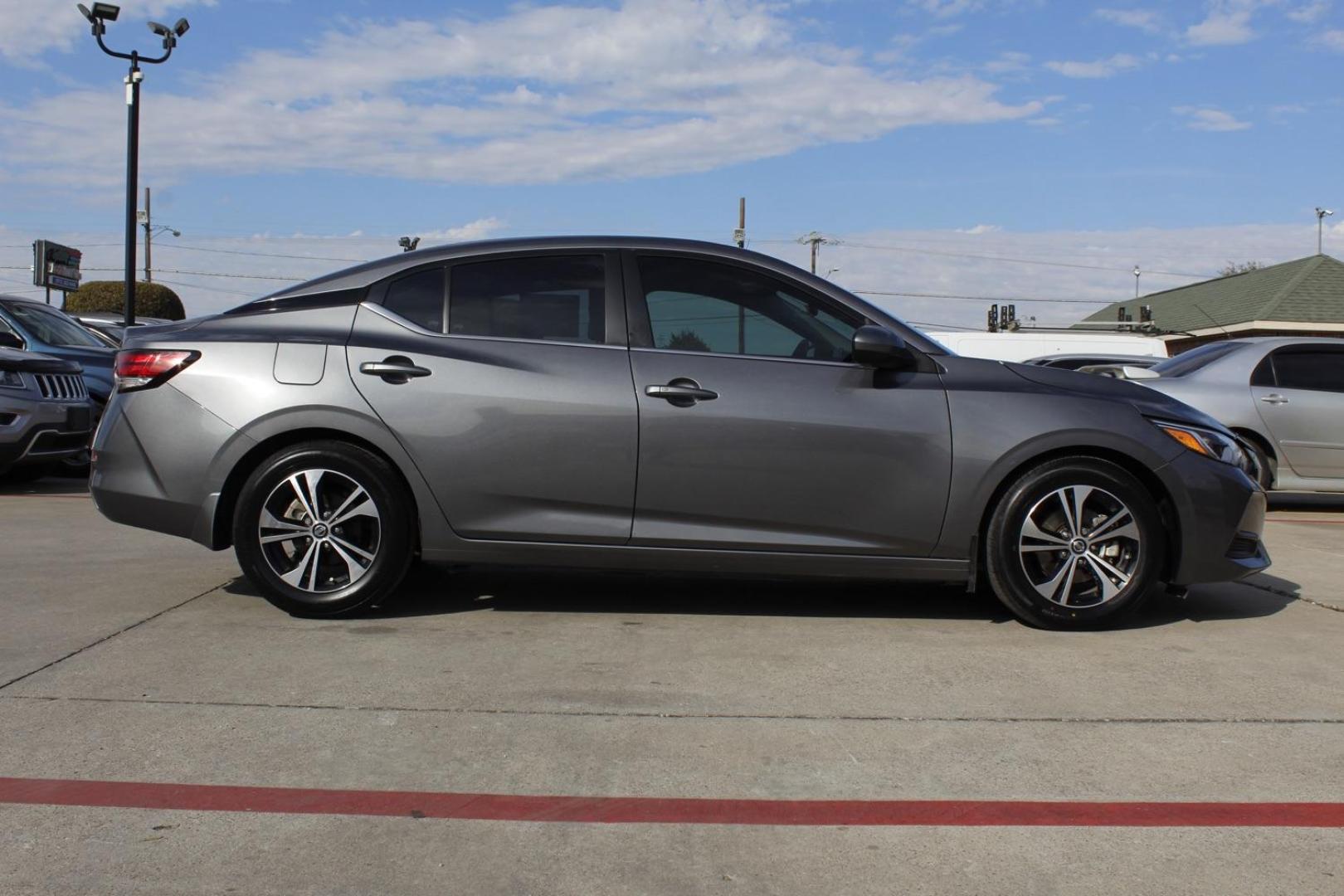 2023 Gray Nissan Sentra SV - (3N1AB8CV7PY) , located at 2401 E Main St., Grand Prairie, TX, 75050, (972) 262-4440, 32.748981, -96.969643 - Photo#9