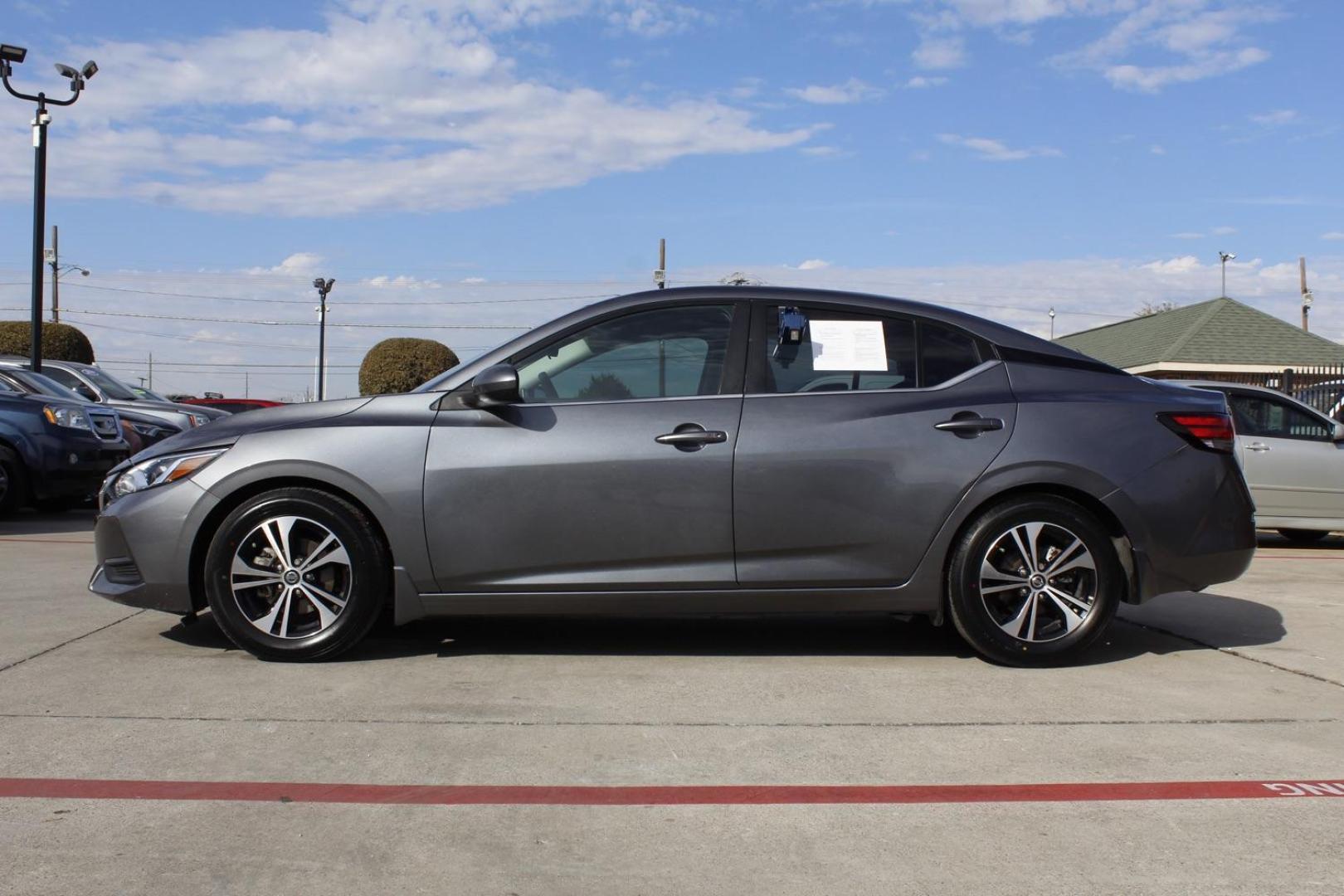 2023 Gray Nissan Sentra SV - (3N1AB8CV7PY) , located at 2401 E Main St., Grand Prairie, TX, 75050, (972) 262-4440, 32.748981, -96.969643 - Photo#2