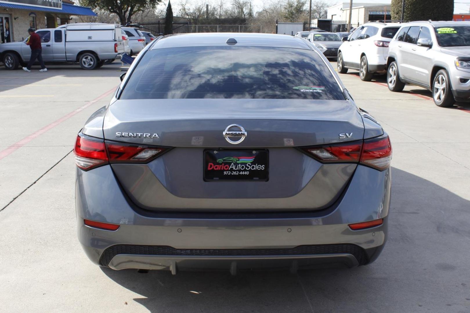 2023 Gray Nissan Sentra SV - (3N1AB8CV7PY) , located at 2401 E Main St., Grand Prairie, TX, 75050, (972) 262-4440, 32.748981, -96.969643 - Photo#5