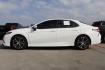 2018 White Toyota Camry SE (4T1B11HK4JU) with an 2.5L L4 DOHC 16V engine, 8-Speed Automatic transmission, located at 2401 E Main St., Grand Prairie, TX, 75050, (972) 262-4440, 32.748981, -96.969643 - Photo#2