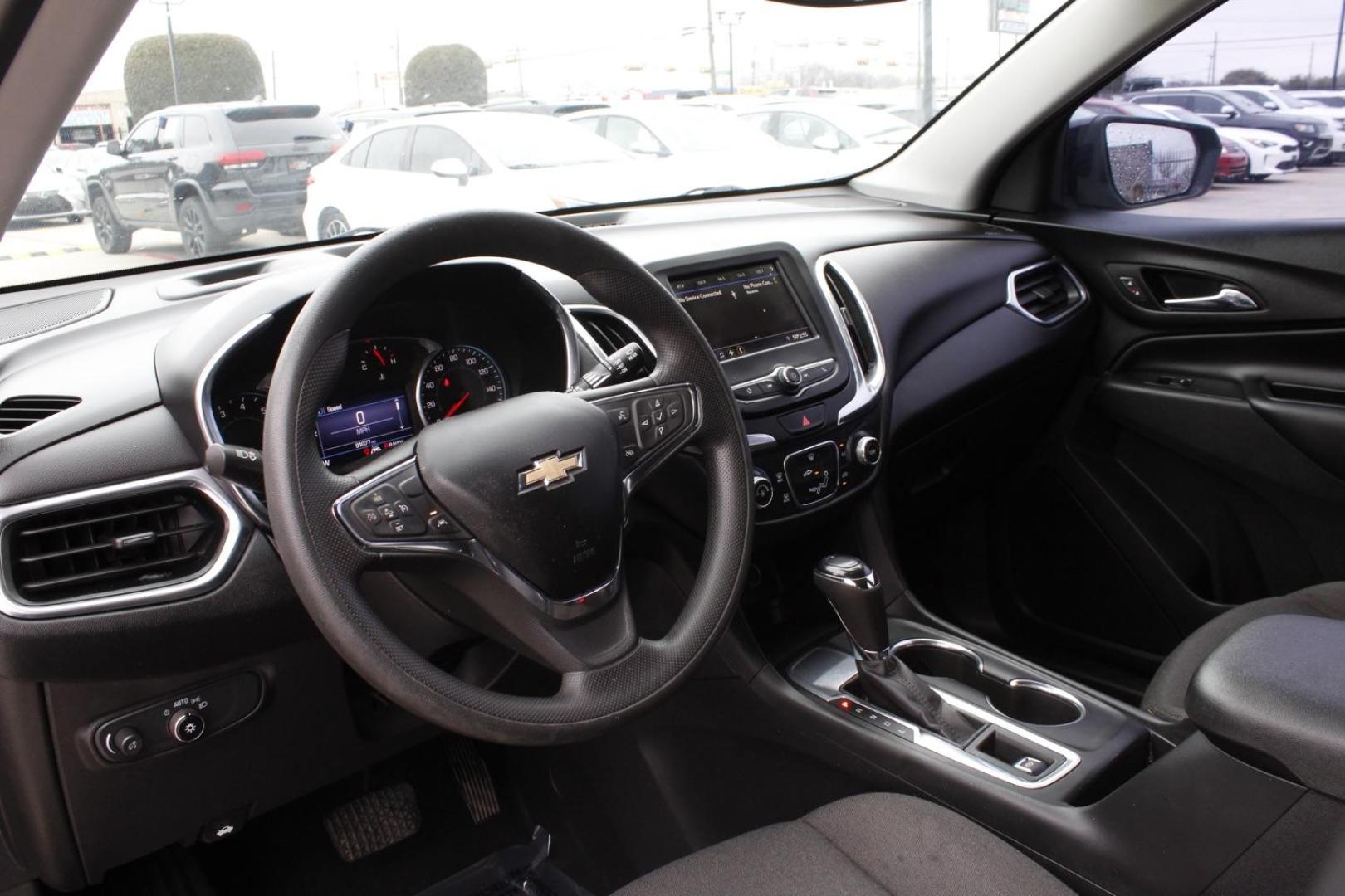 2021 Black Chevrolet Equinox LT (3GNAXKEV8ML) with an 1.5L engine, located at 2401 E Main St., Grand Prairie, TX, 75050, (972) 262-4440, 32.748981, -96.969643 - Photo#12