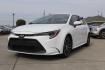 2022 White Toyota Corolla LE (5YFEPMAE4NP) , located at 2401 E Main St., Grand Prairie, TX, 75050, (972) 262-4440, 32.748981, -96.969643 - Photo#1