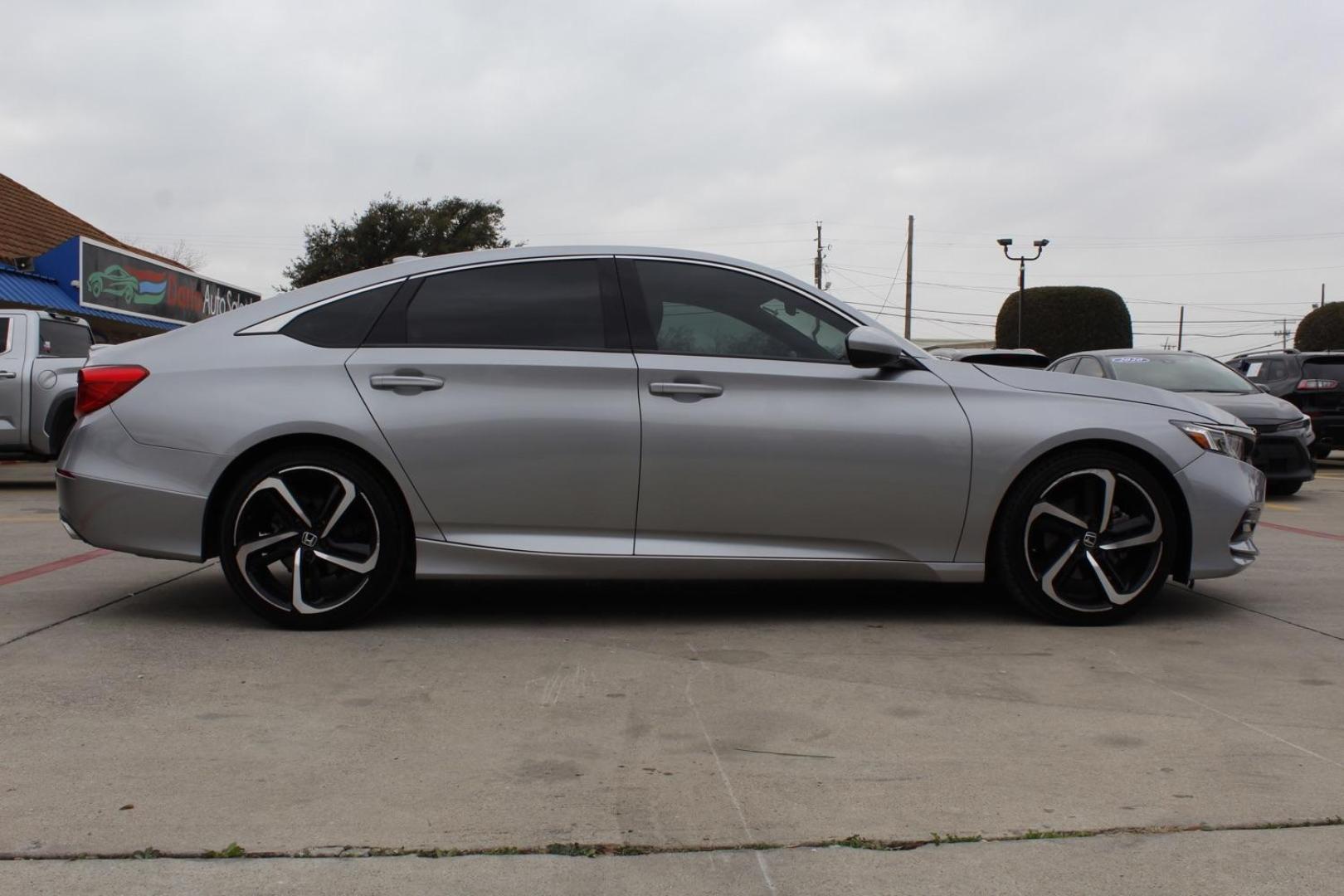 2019 Gray Honda Accord Sedan Sport (1HGCV1F37KA) , located at 2401 E Main St., Grand Prairie, TX, 75050, (972) 262-4440, 32.748981, -96.969643 - Photo#8