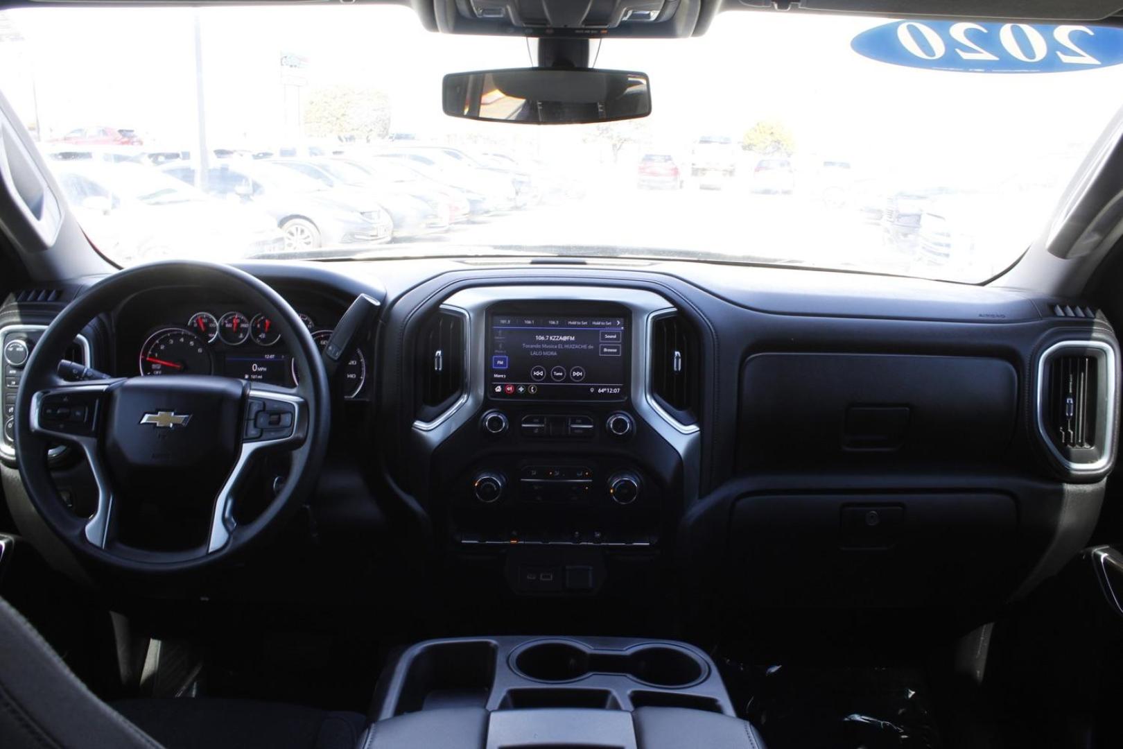 2020 Black Chevrolet Silverado LT (1GCRYDED8LZ) with an 5.3L engine, located at 2401 E Main St., Grand Prairie, TX, 75050, (972) 262-4440, 32.748981, -96.969643 - Photo#15