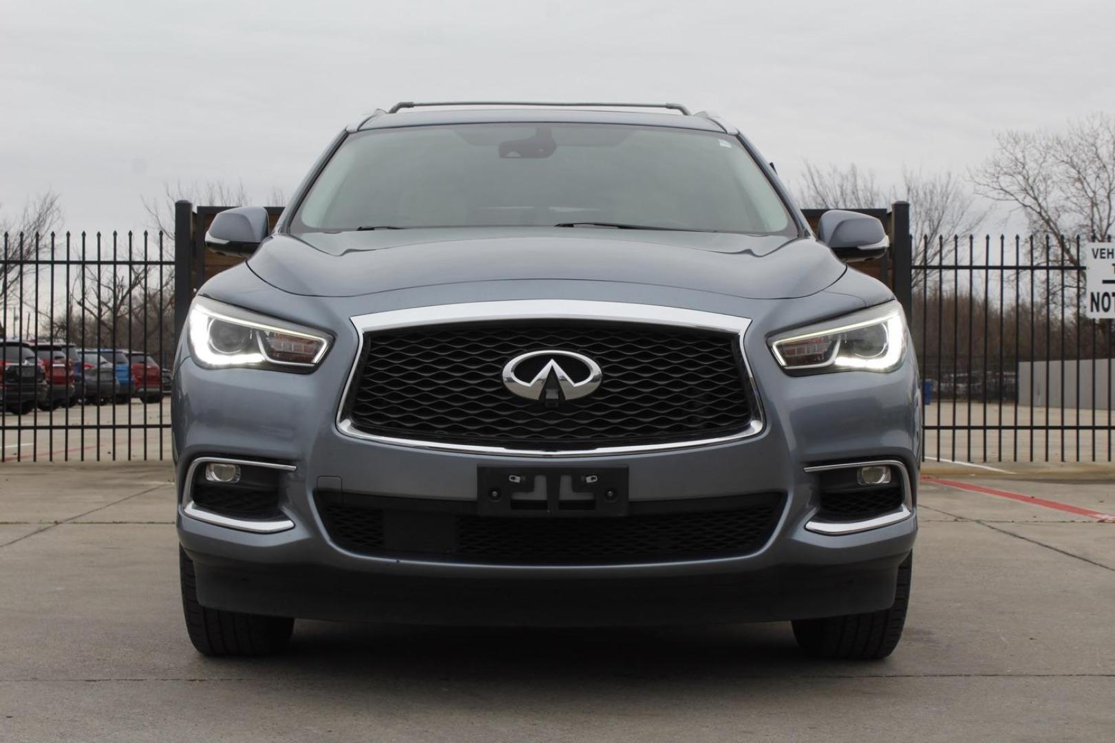 2019 Blue Infiniti QX60 Luxe (5N1DL0MN7KC) with an 3.5L engine, located at 2401 E Main St., Grand Prairie, TX, 75050, (972) 262-4440, 32.748981, -96.969643 - Photo#0